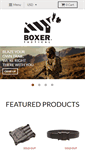 Mobile Screenshot of boxertactical.com